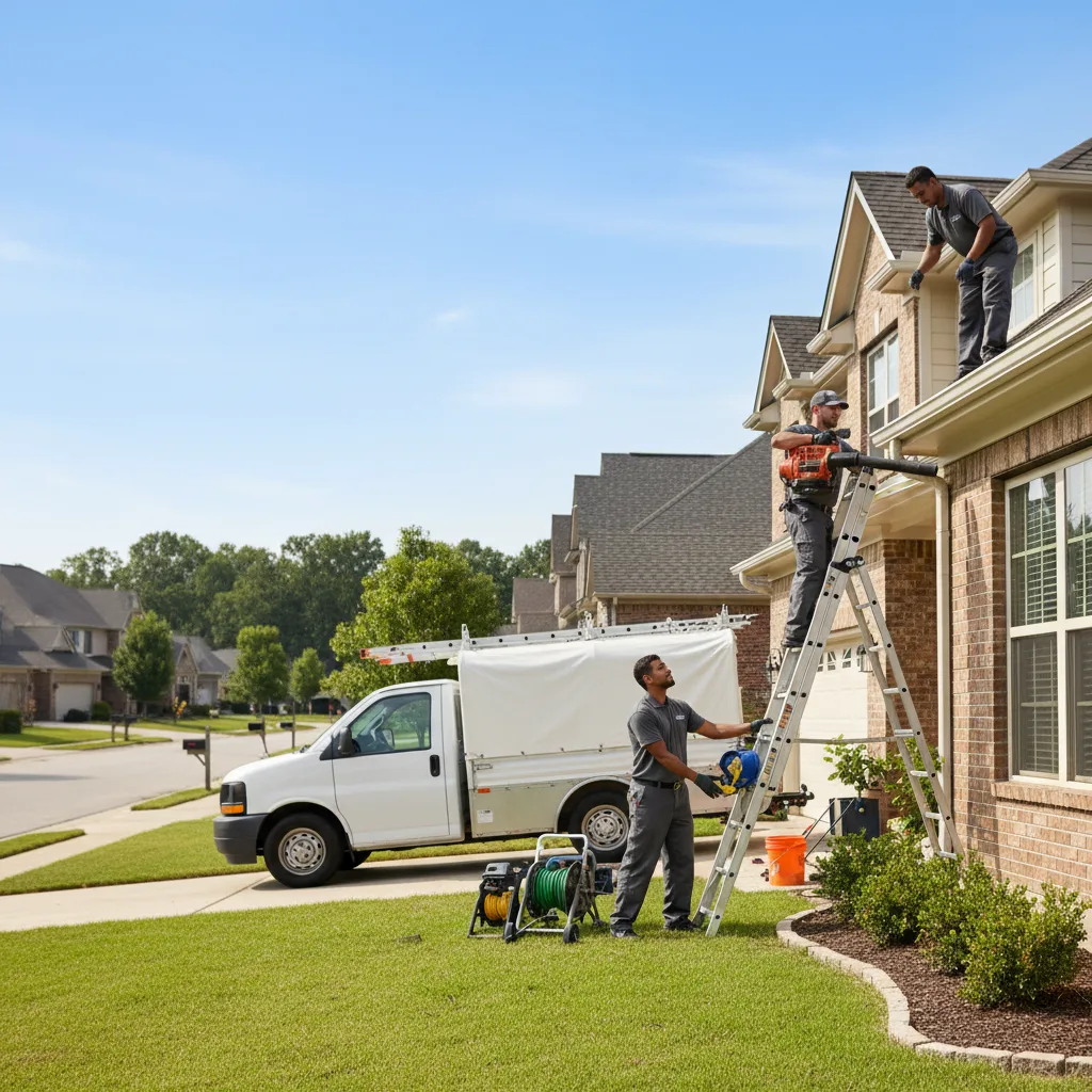 Home Gutter Service in Hot Springs Village, AR near me